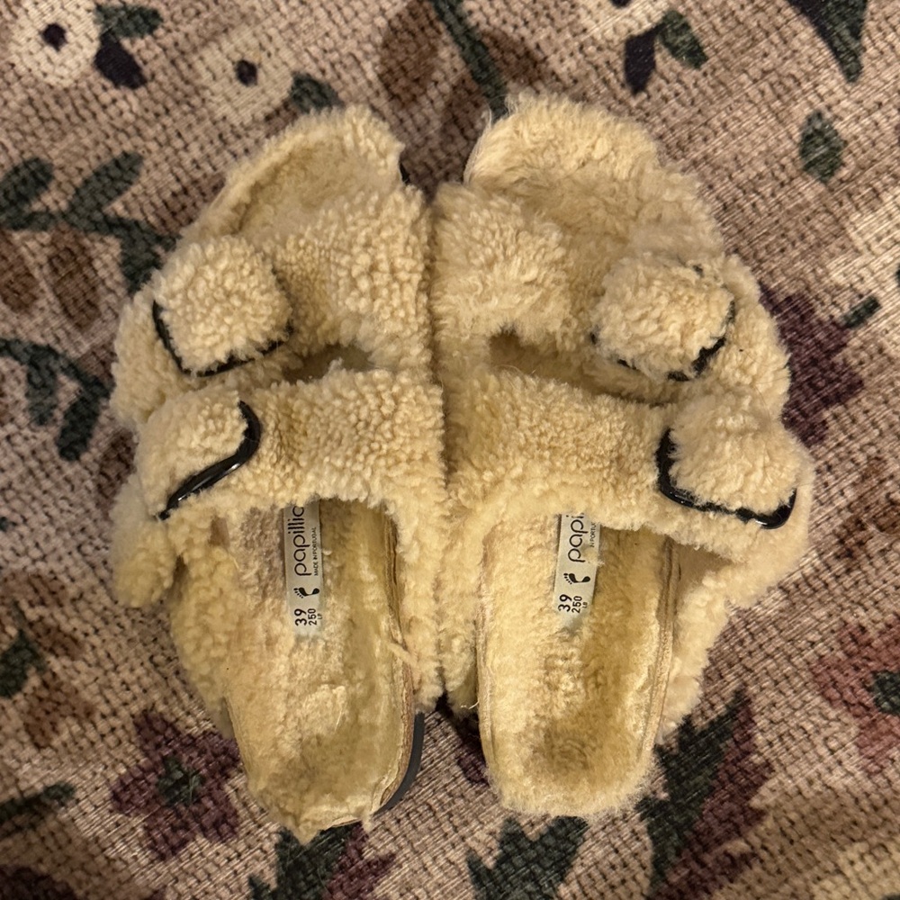 Sherpa Birkenstocks